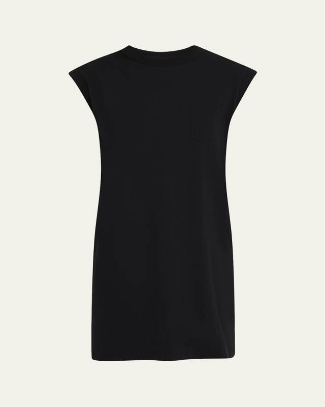 Hybrid Satin Ruffle Back Knit Front Shirt Dress